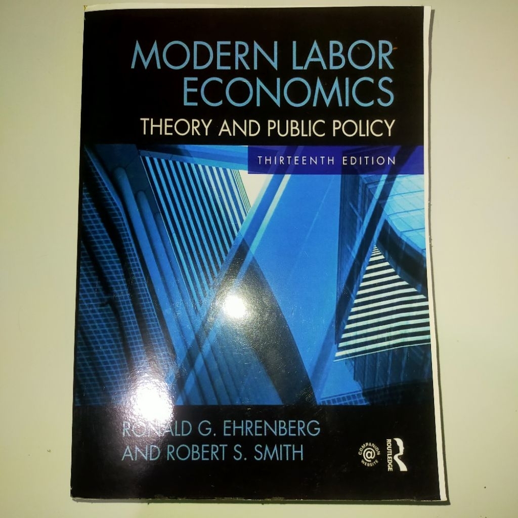 Buku Ekonomi Modern Labor Economics (Ehrenberg Smith) dan Labor Economis (Borjas)