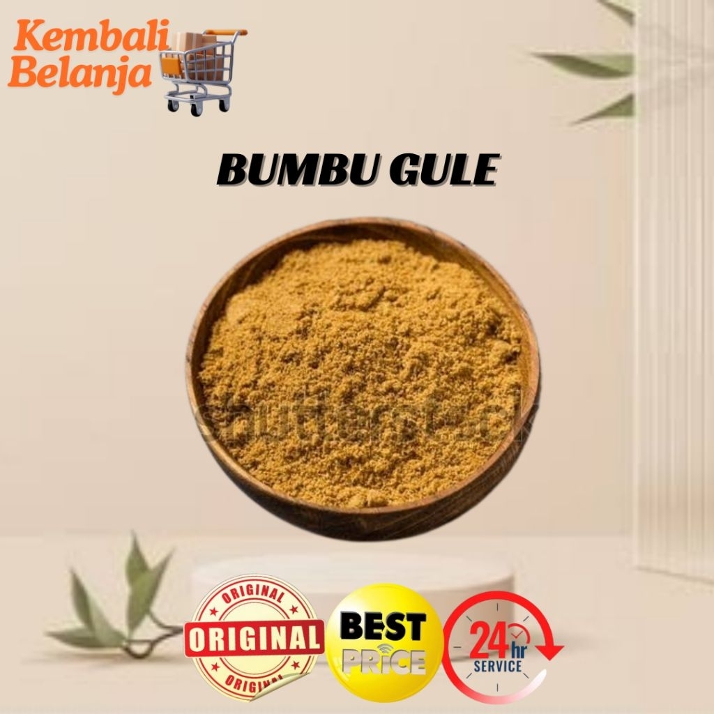

Bumbu Gulai 50-100 Gram/ Bumbu Gule/ Bumbu Rempah Gulai Bubuk/ Bumbu Gule Kering