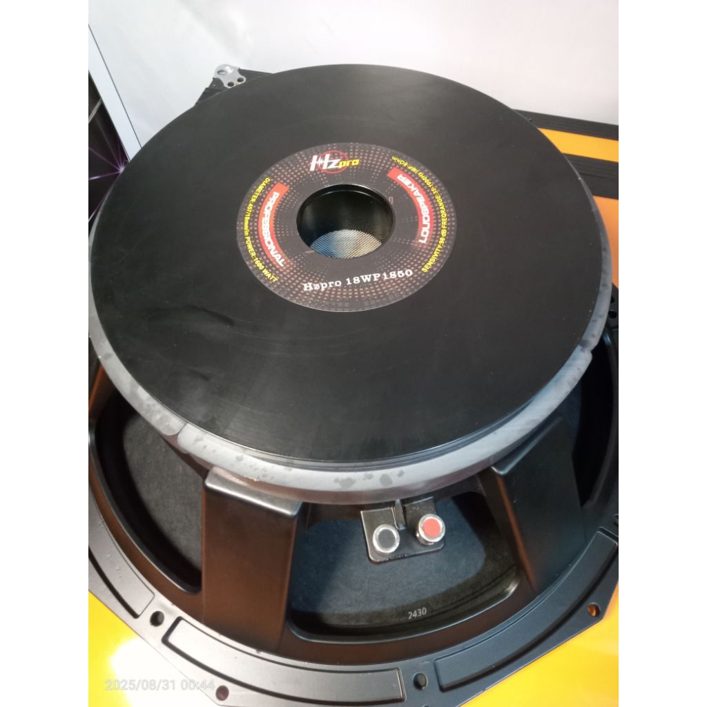 Speaker hz pro 18wp 1850 original hz pro precision devices  18 wp 1850