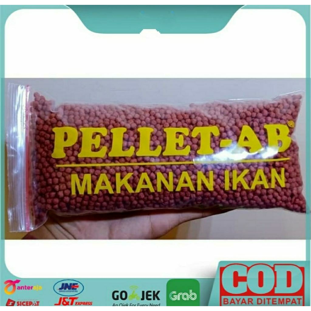Makanan Ikan Pelet 5MM Koki Koi Lele Warna Merah 5MM Ukuran Pelet AB