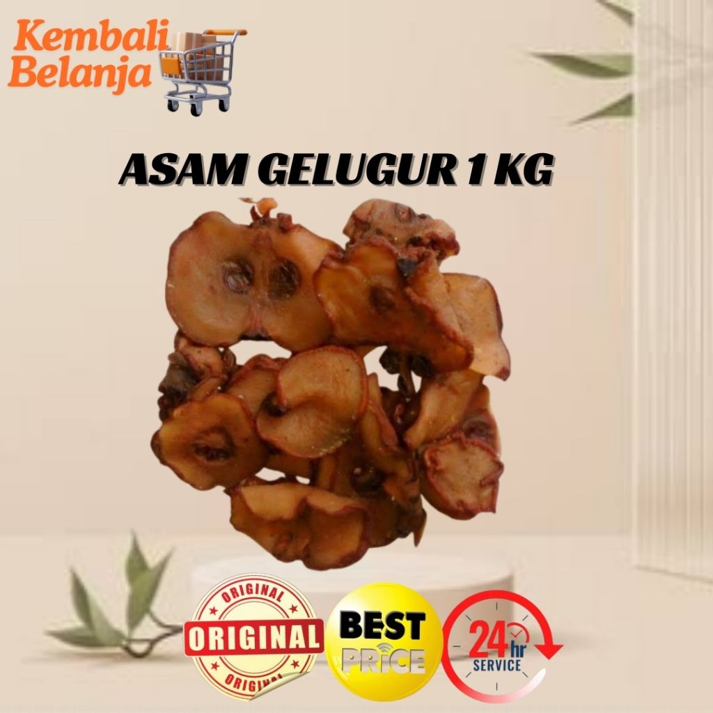 

Asam Gelugur/ Asam Potong 1 Kg