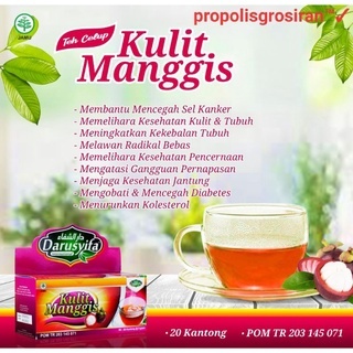 

Darusyifa Teh Celup Kulit Manggis Isi 20 Sachet