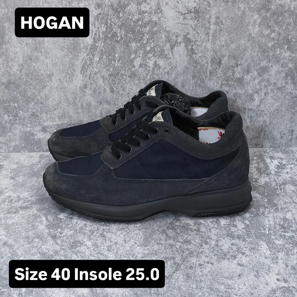 Hogan Shoes Midnight Blue Sneakers 40