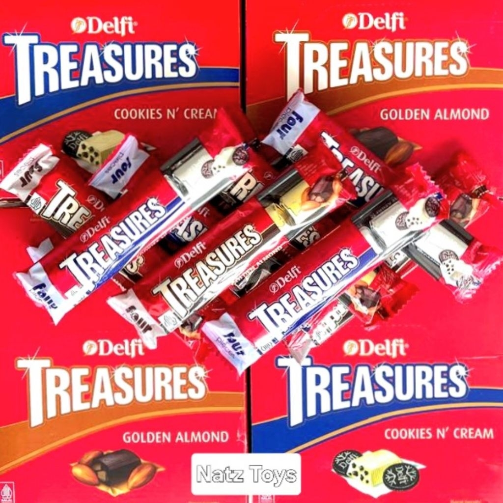 

DELFI TREASURE 1 strip 36 gr (4 pcs x 9 gr)