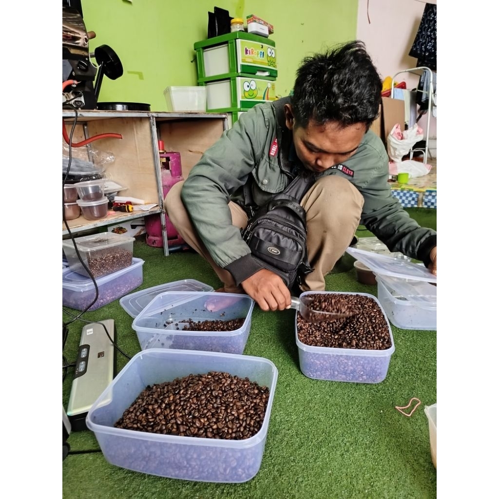 

kopi balap Robusta/arabica