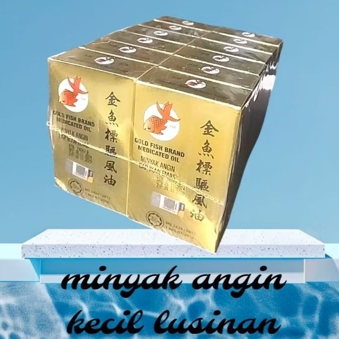 Minyak Angin Cap Ikan Mas 13.ml Lusinan