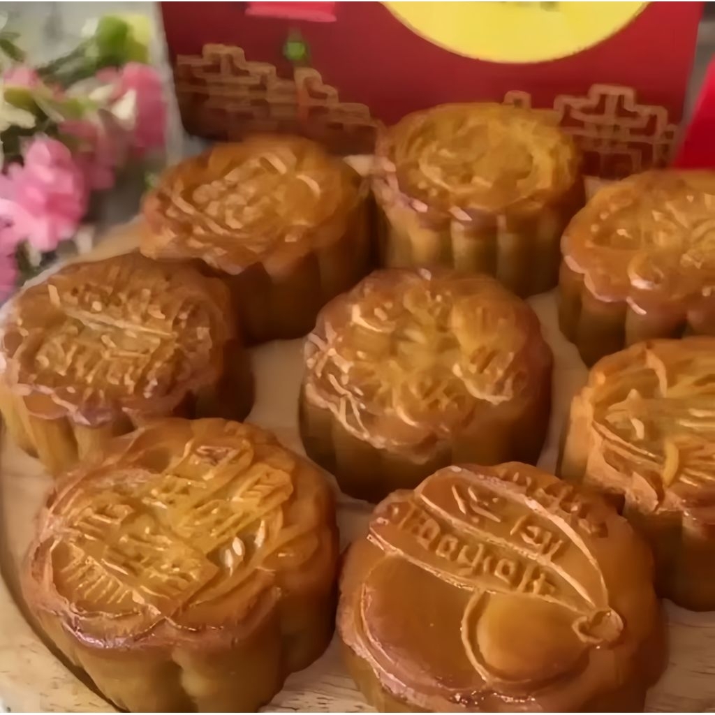 

KIT WAN KIE TIONG TJHIOE PHIA RASA COKLAT KUE BULAN MOONCAKE ISI 4