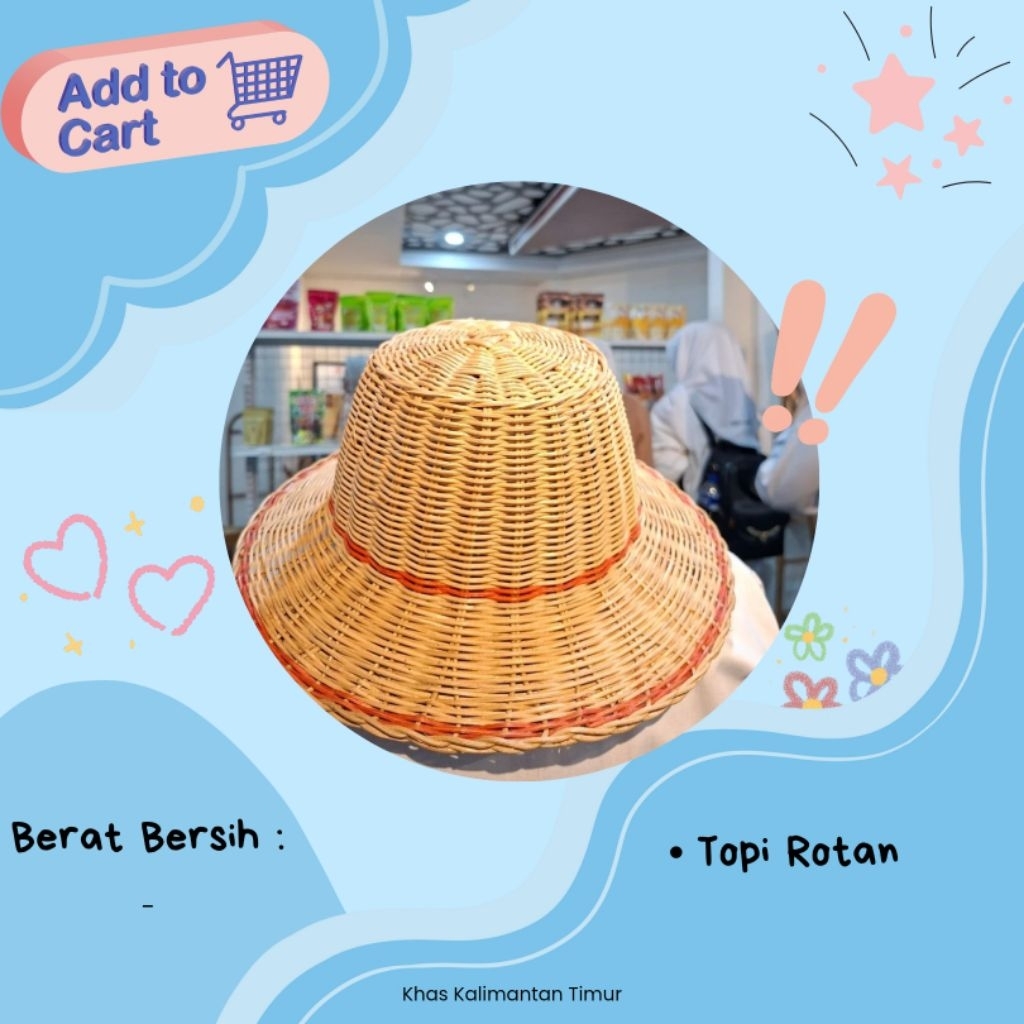 TOPI ROTAN