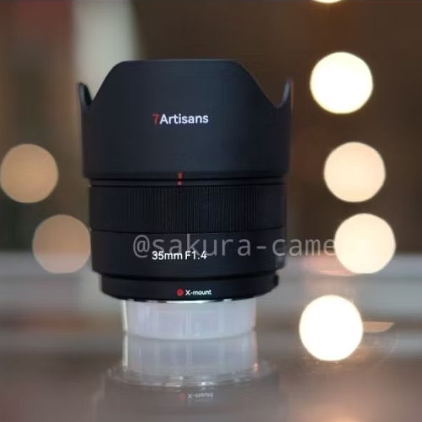 Lensa 7artisans 35mm f1.4 fujifilm