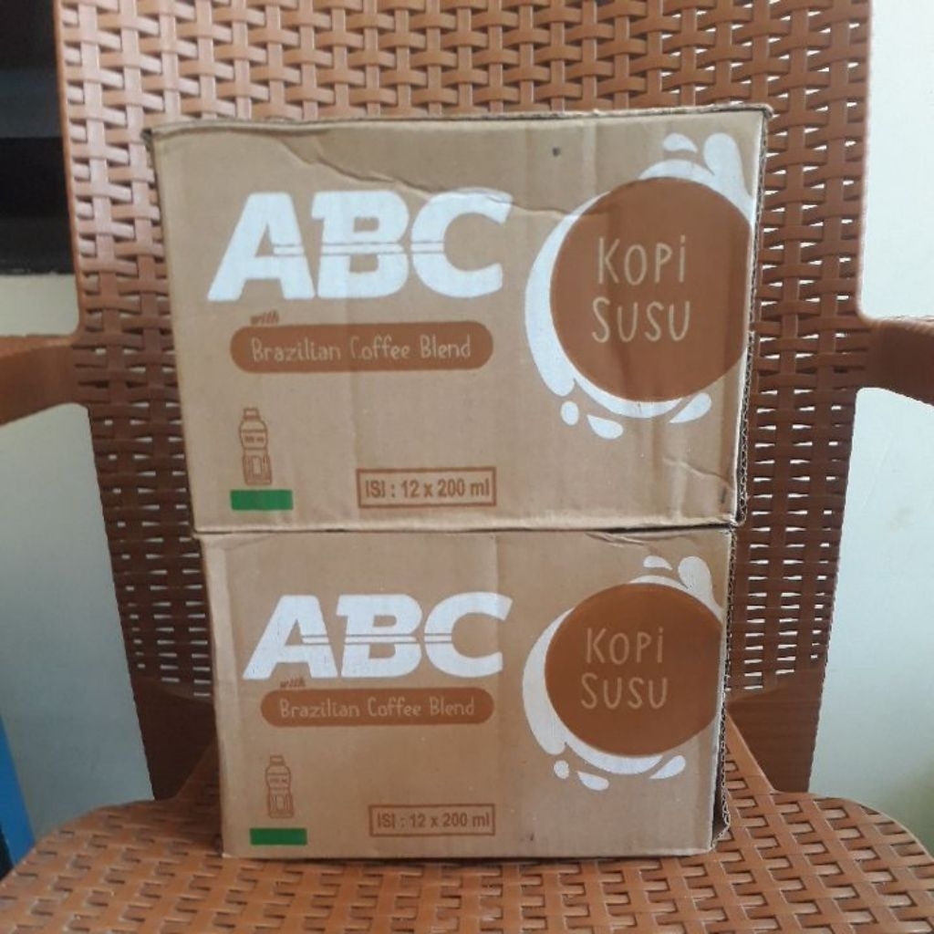 

Kopi ABC Susu 200ml Per dus isi 12Pcs