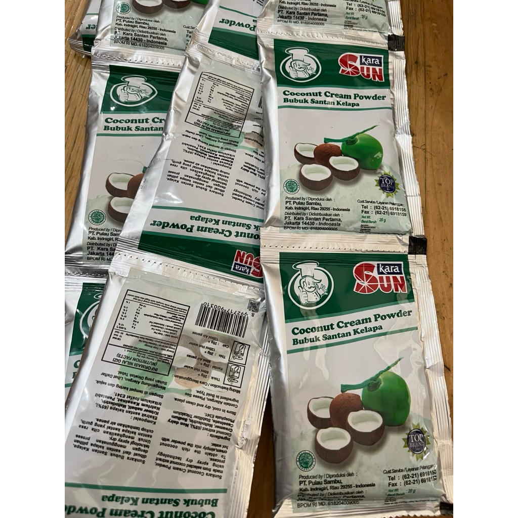

Sun Kara Bubuk Santan 1 Renceng isi 10pcs
