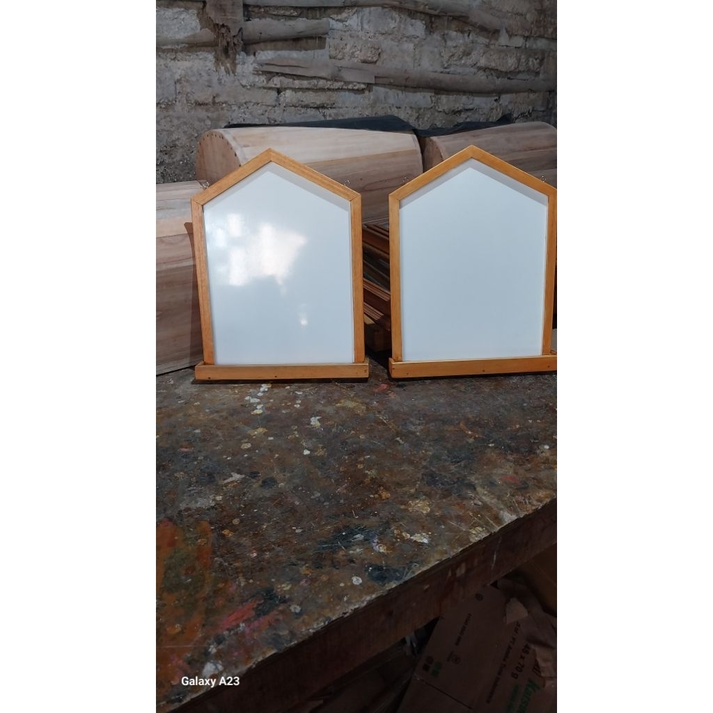 

papan tulsi dengan ukuran L30xT40 model pasung