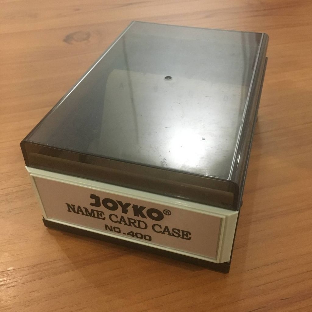 

PRELOVED - JOYKO Name Card Case No. 400 Box Tempat Kartu Nama