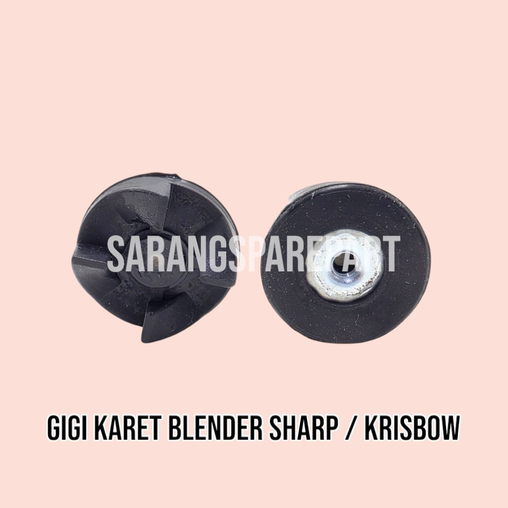 GIGI KARET BLENDER 4 KAKI SHARP / GIGI KARET BLENDER SHARP / GIGI KARET BLENDER KRISBOW