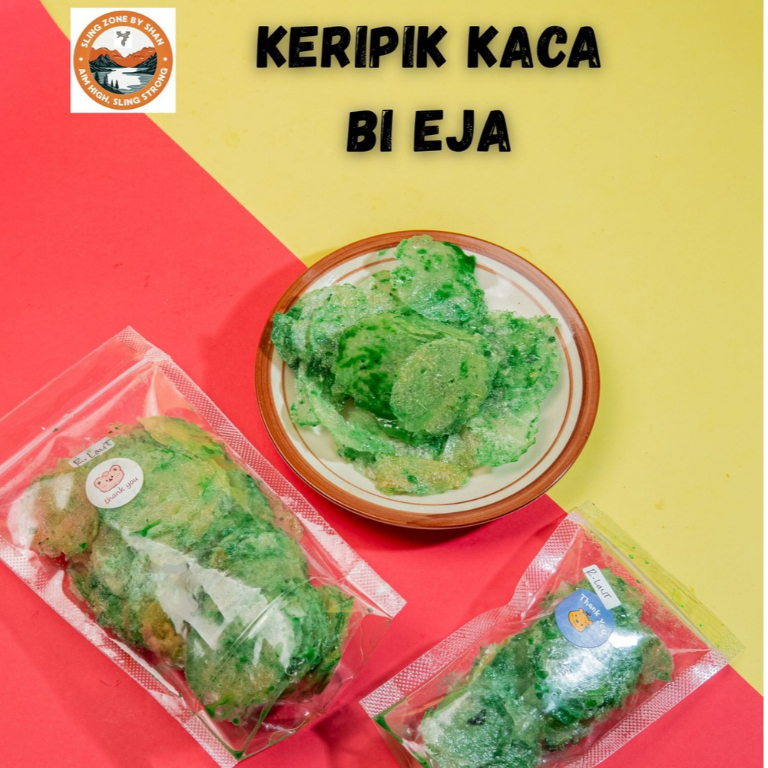 

Camilan Keripik Kaca Bi eja | Varian Rumput Laut | 50 & 100 Gr | By Shan Outdoor