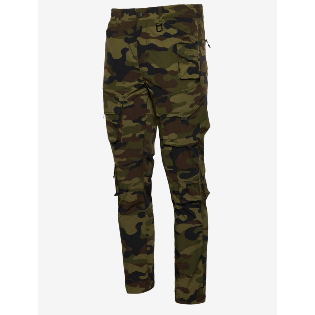 LCKR Openheimer Cargo Pants Woodland Camo