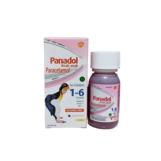 PANADOL SIRUP ANAK-ANAK 30 ML - TURUN PANAS / OBAT PANAS ANAK