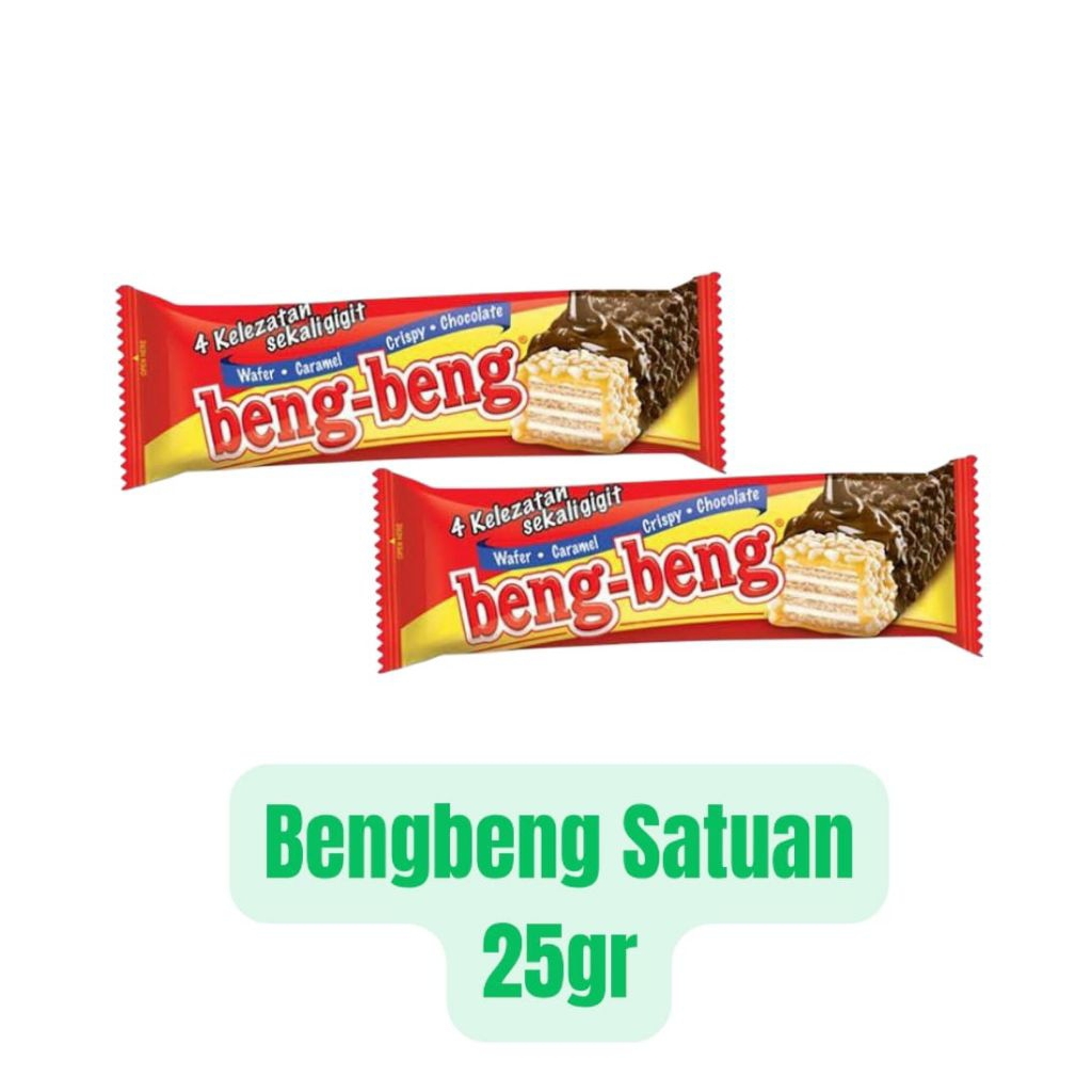 

Beng Beng 25 Gram Chocolate Wafer Caramel Crispy