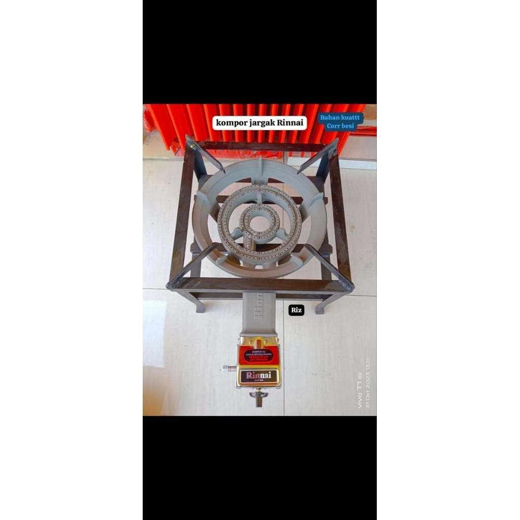kompor  jagrak cor rinnai