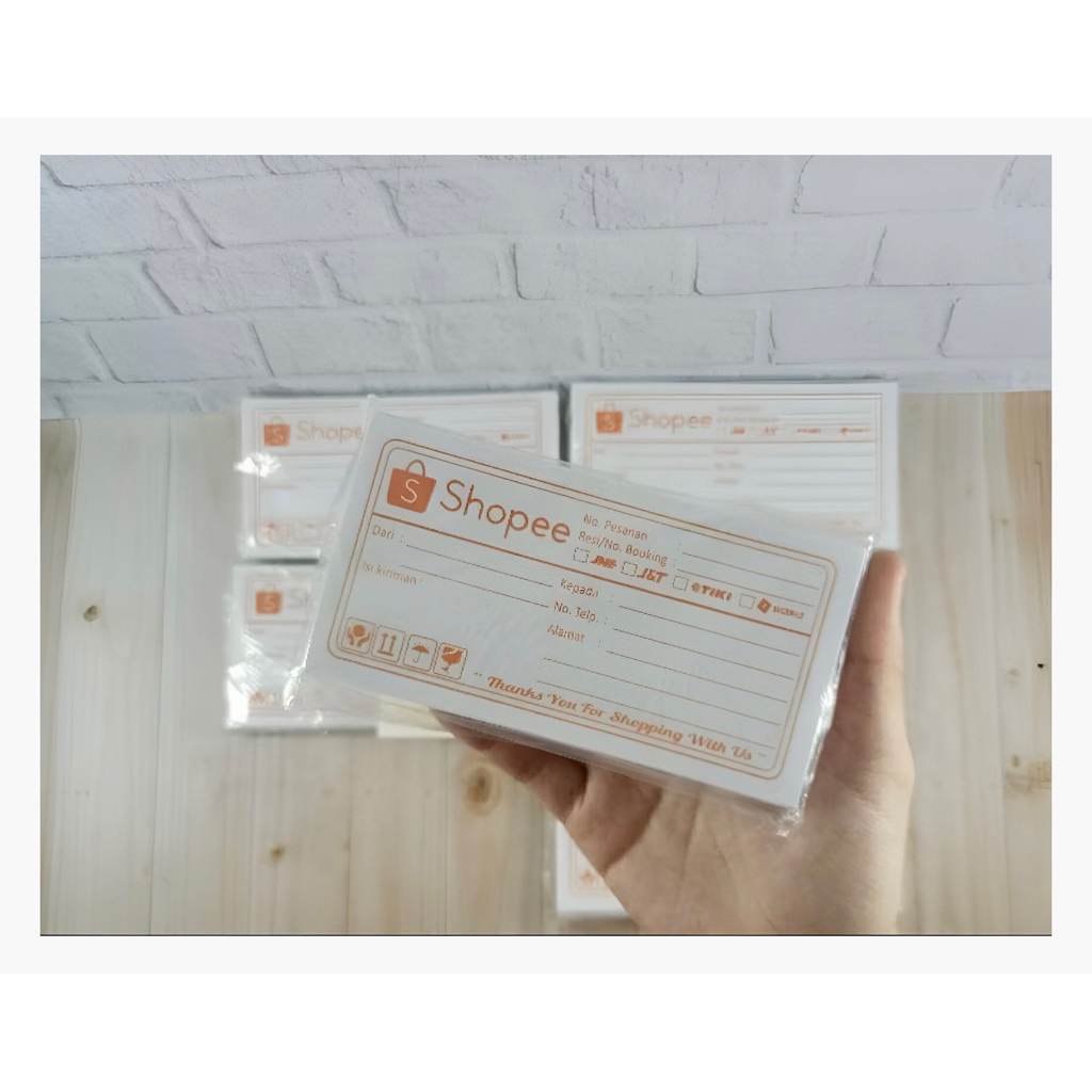 

Kertas Pengiriman Online Shop Shopee
