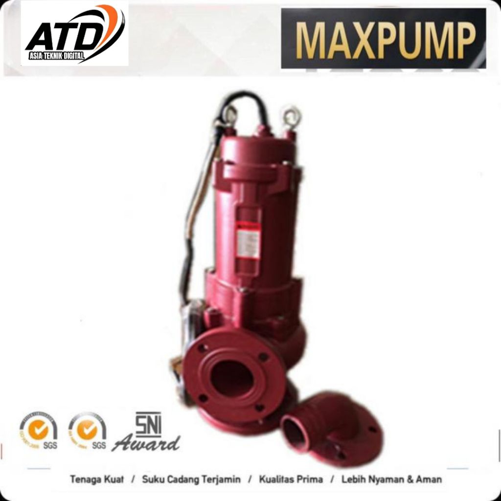 SUBMERSIBLE WATER PUMP 4INCH SEWAGE PUMP POMPA CELUP AIR KOTOR LUMPUR