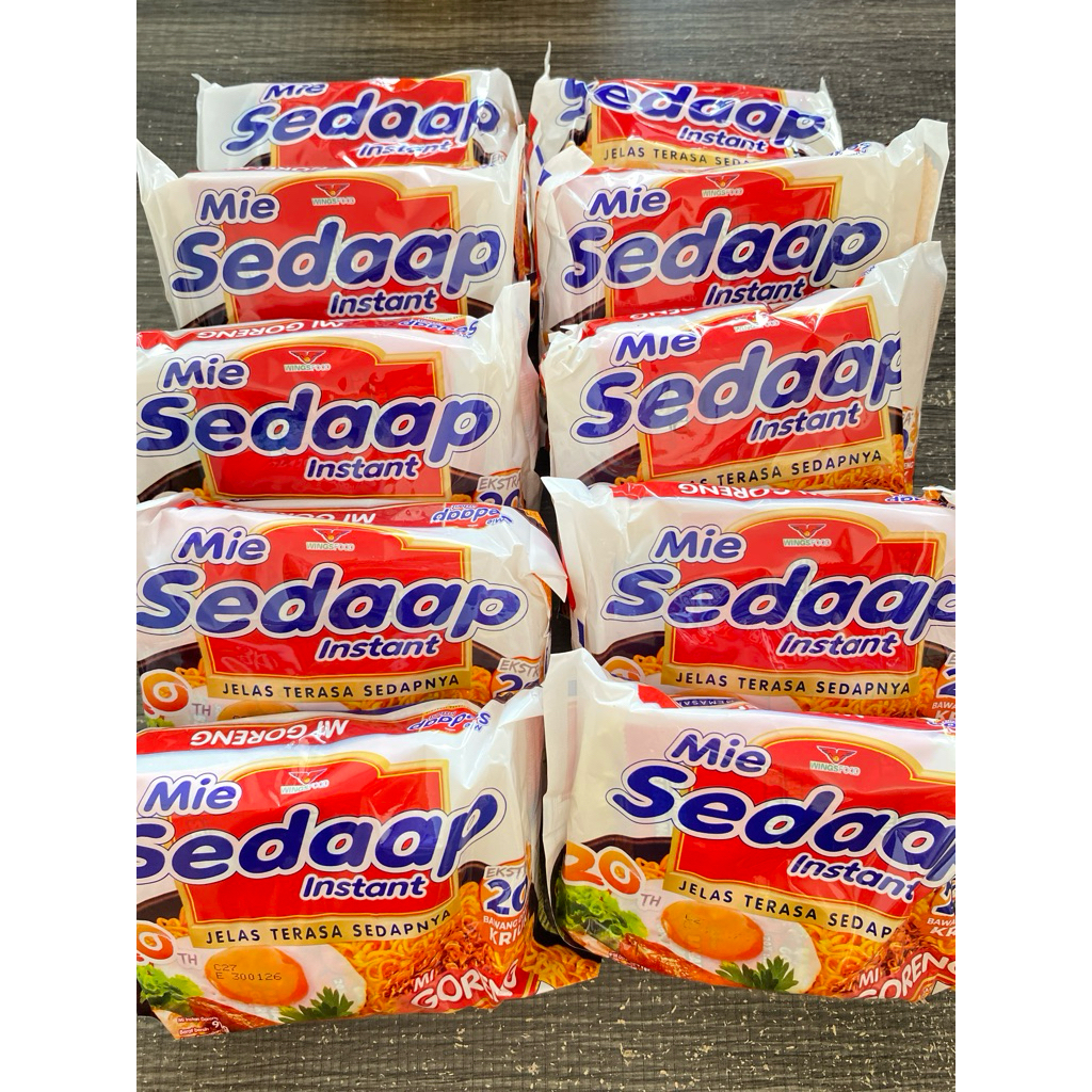 

[ISI 10 PCS] MIE SEDAAP GORENG 91gram x 10 PCS