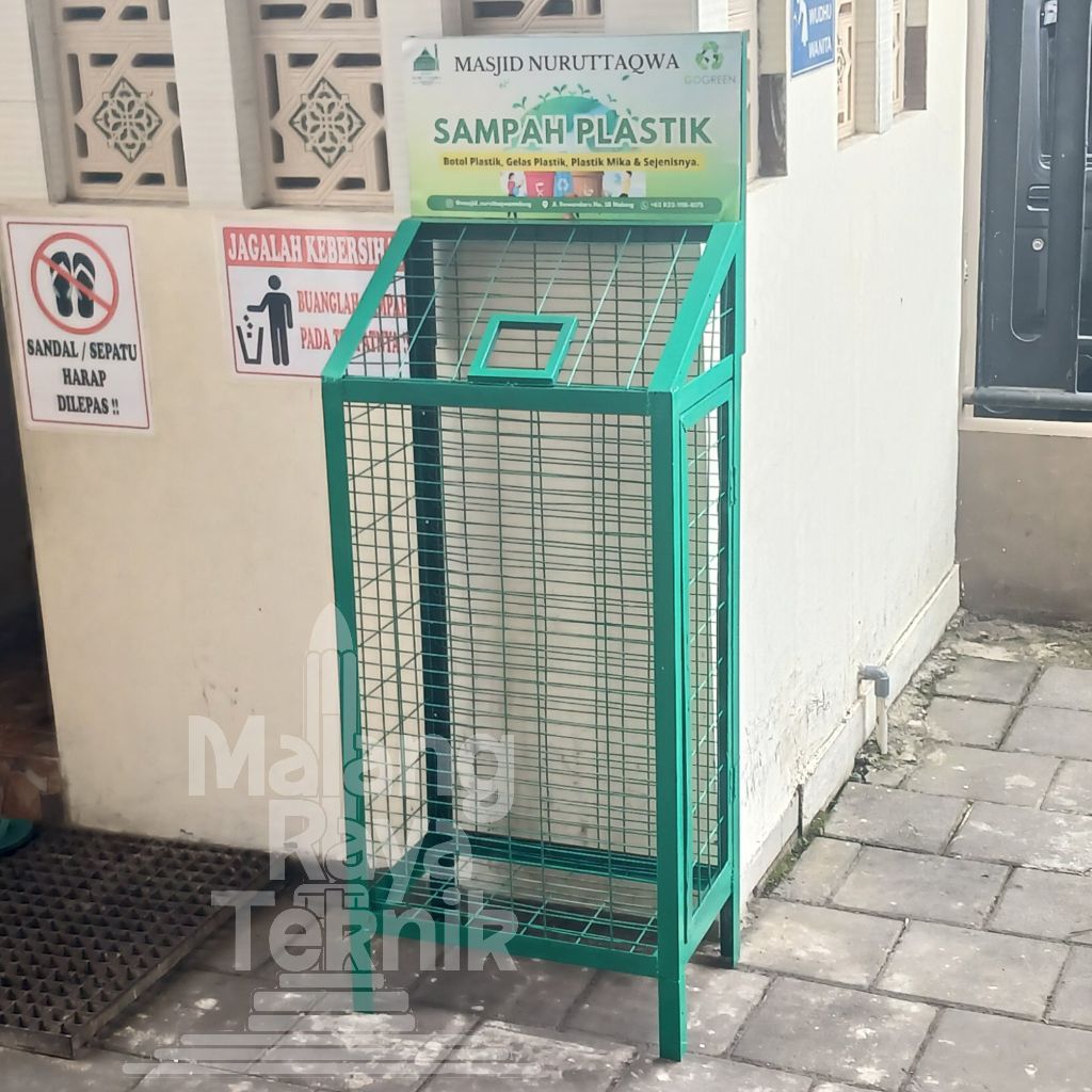 Tempat Sampah Botol Plastik Daur Ulang Besi | Tempat Sampah Murah Berkualitas | Tempat Sampah Daur U
