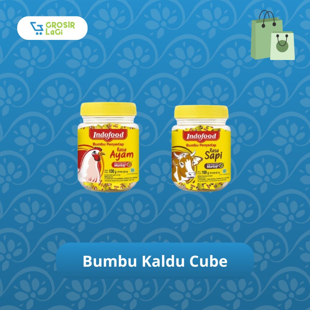 

INDOFOOD BUMBU KALDU BLOK TOPLES\CUBE 100GR 1 TOPLES ISI 25 PCS