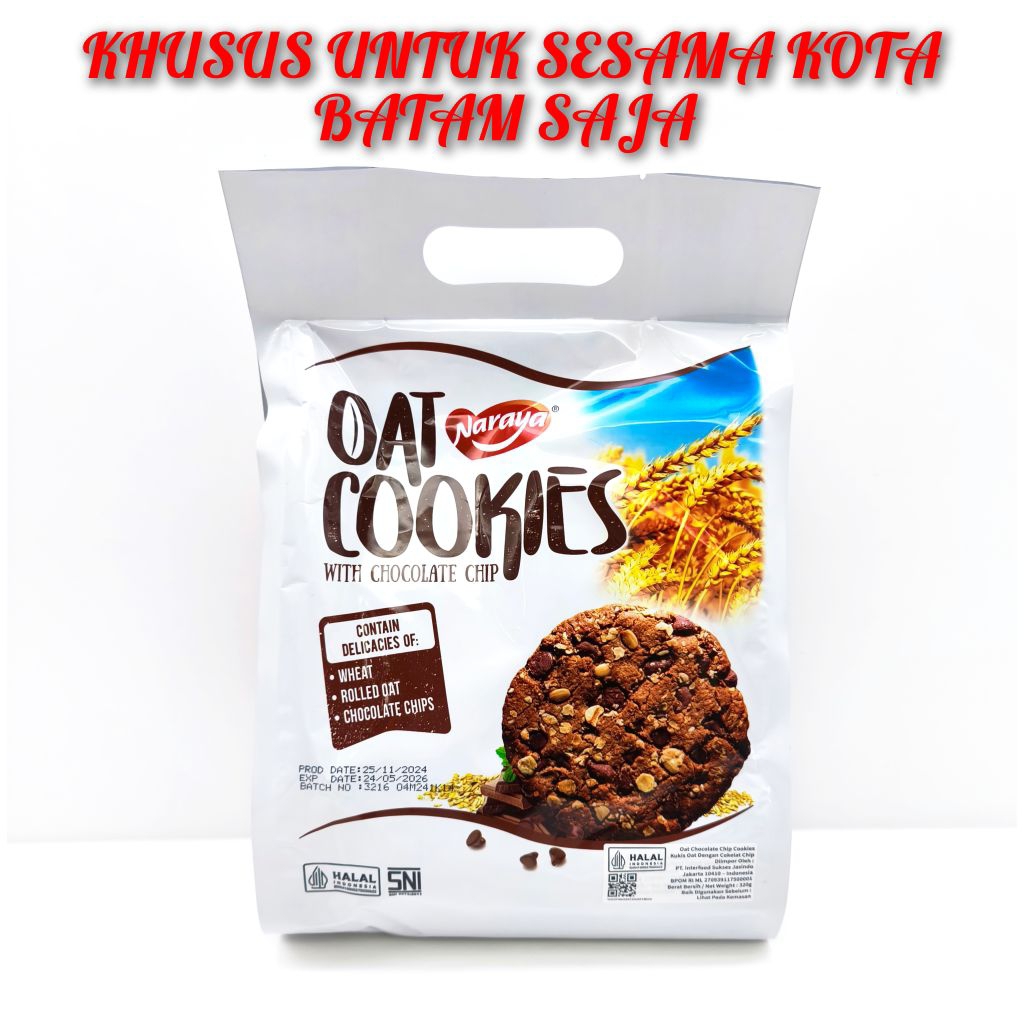 

Naraya Oat Cookies Chocolate 320 gram