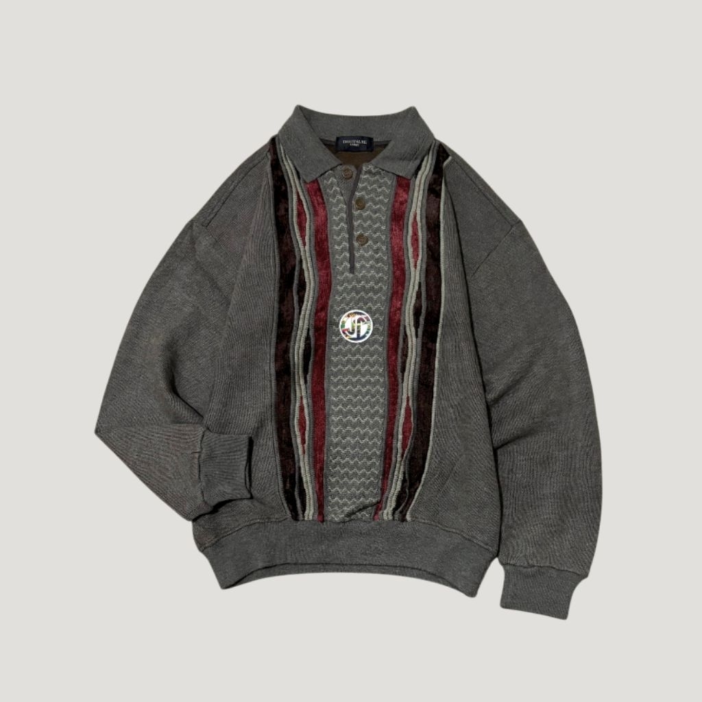 DESTINARE UOMO Knit Half Button
