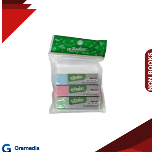 

Gramedia Medan - Penghapus Estudee Set 3Pcs Pastel