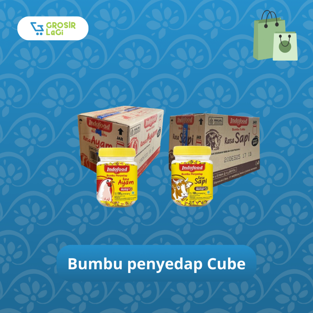

INDOFOOD BUMBU KALDU BLOK\CUBE PER DUS ISI 24 PCS