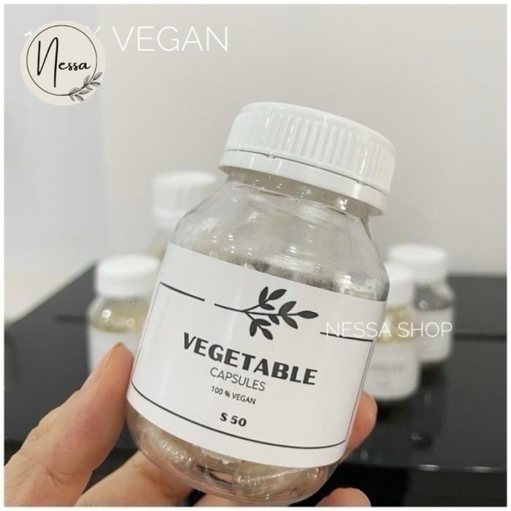 Kapsul Vegetable Halal Vegan Empty Capsule