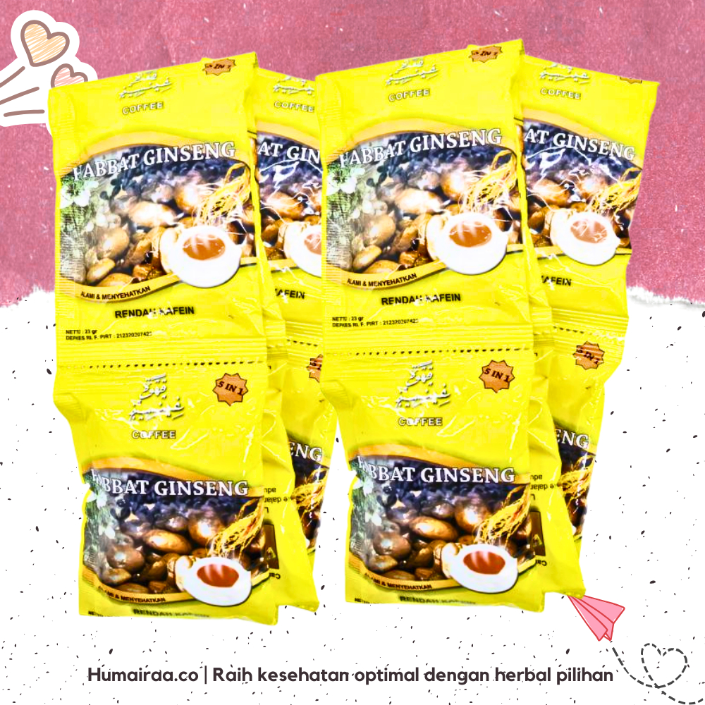 

Kopi Habbats Ginseng 10 Sachet (1 Box) 100% ORIGINAL TANPA RAGU OBAT HERBAL BPOM HALAL MUI DINKES PIRT