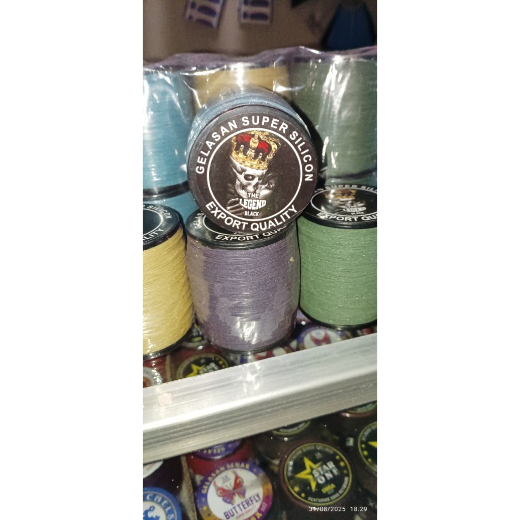 Gelasan The Legend Black Original Produk Deni The Legend