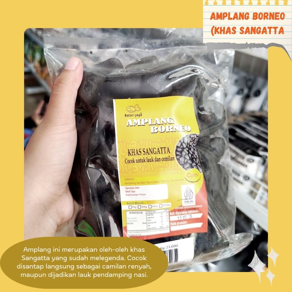 

Batari Jaya’s Amplang Borneo – Khas Sangatta (Cumi)