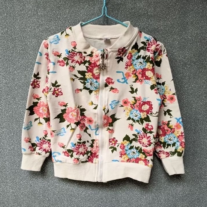 Preloved Jaket Bomber Vintage Anak Cewek