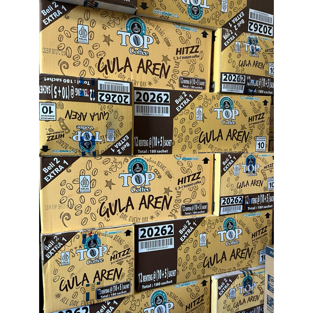 

Top Coffee Gula Aren – Perpaduan Kopi & Gula Aren Asli