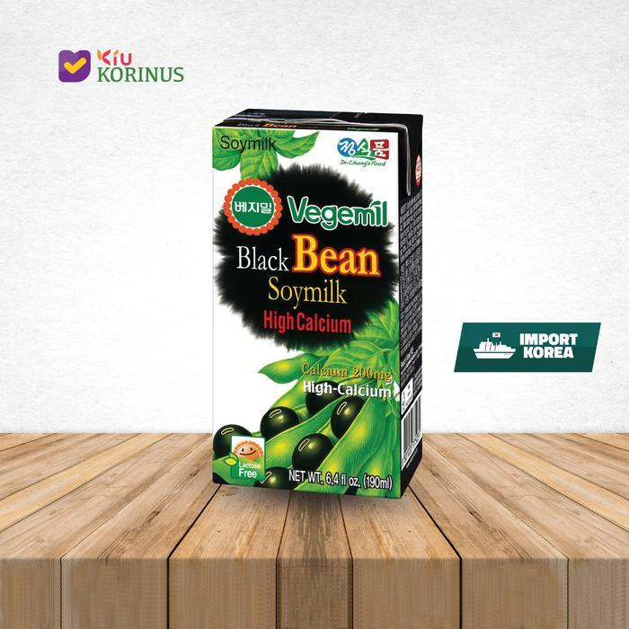 

Dr. Chung's Food Vegemil Black Bean Soymilk 190 mL 190mL Minuman Kedelai Hitam Korea