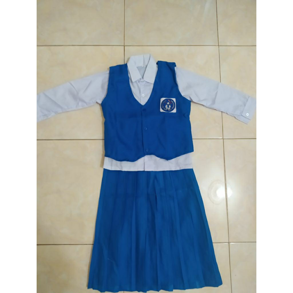 SERAGAM NASIONAL TK BIRU PUTIH