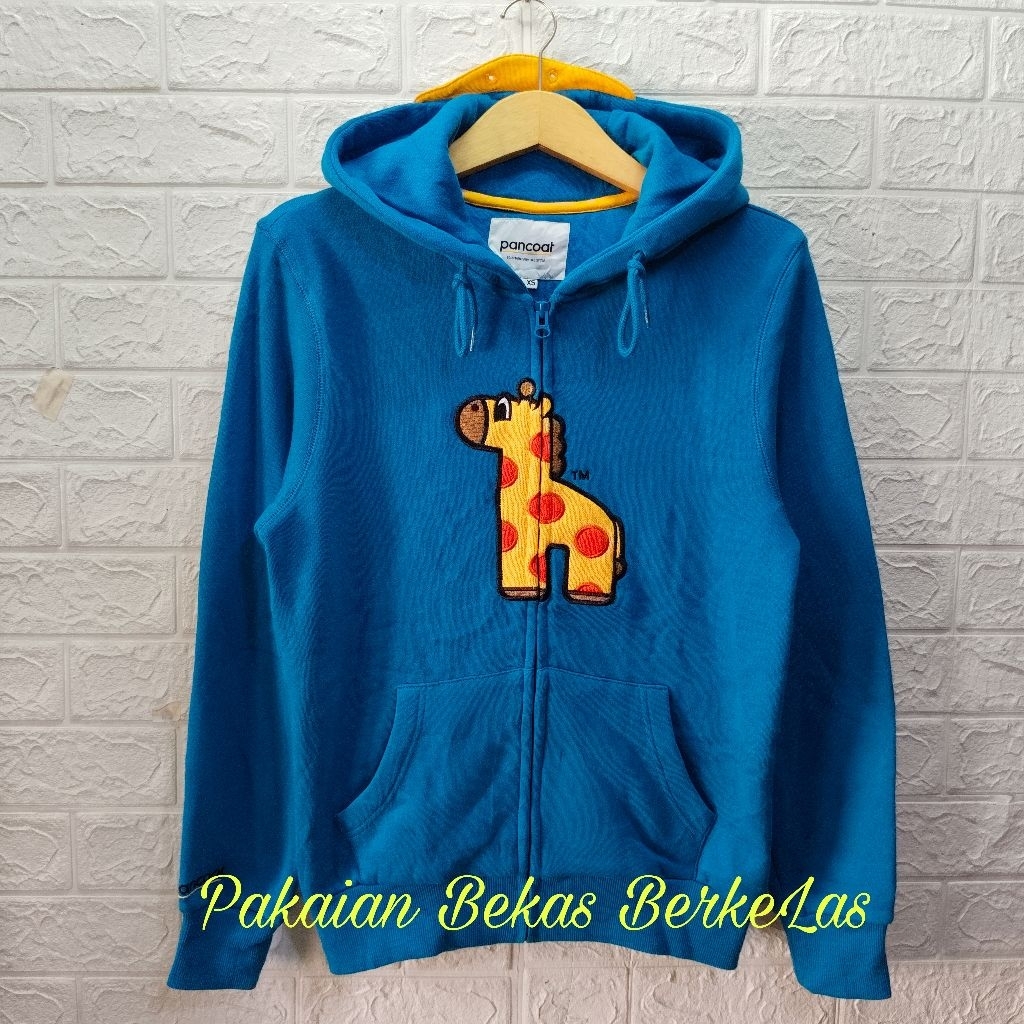 Ziper Hoodie Pancoat Jerapah Bordir