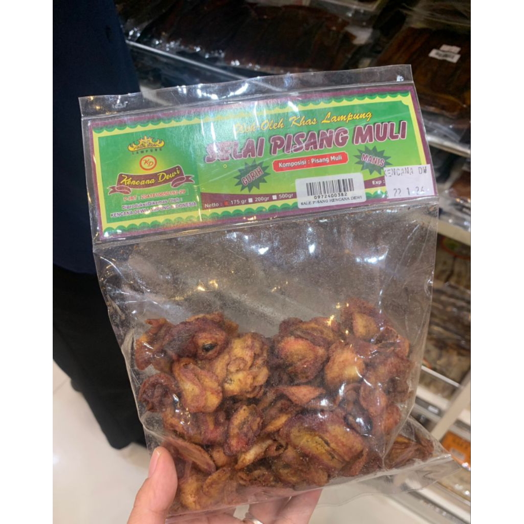 

Keripik Selai Pisang Muli Khas Lampung (175 gr)