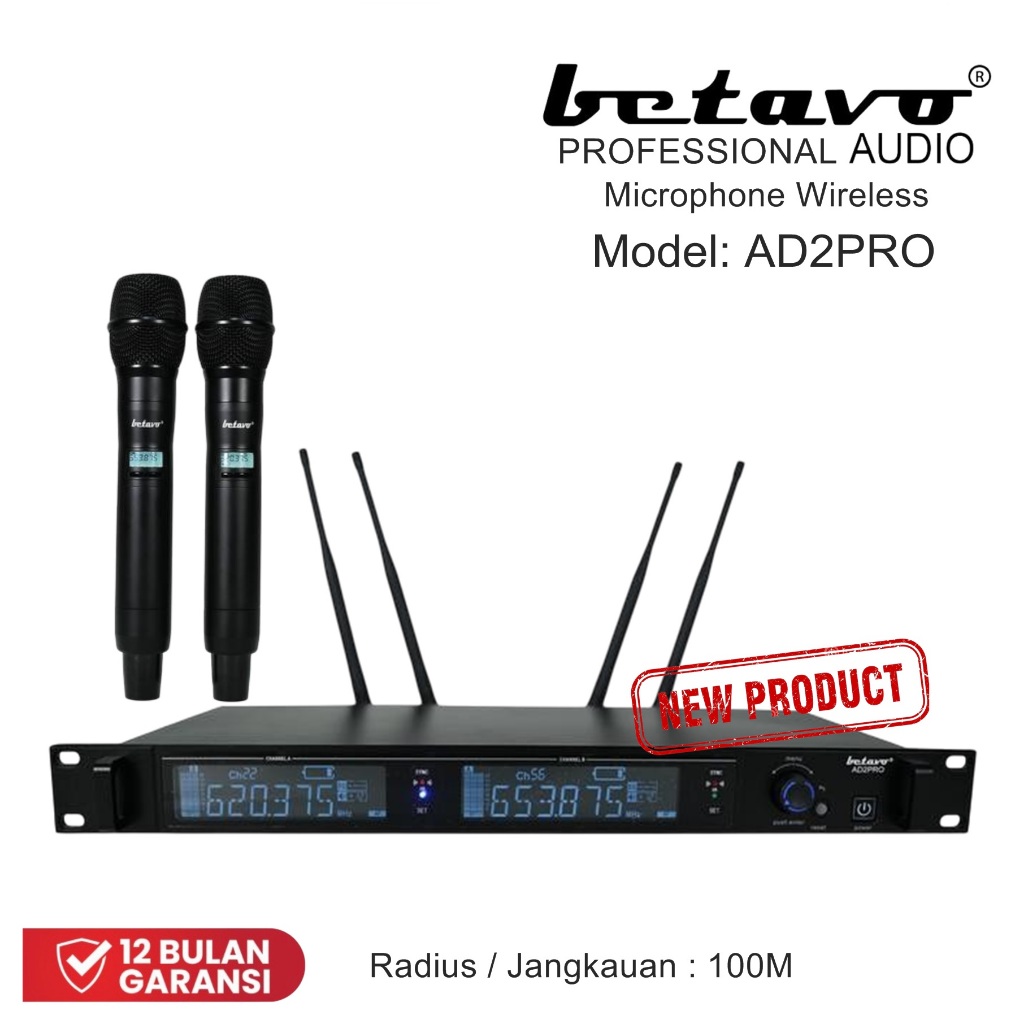 Mikrofon Betavo AD2PRO Microphone Wireless Betavo AD 2 PRO HH