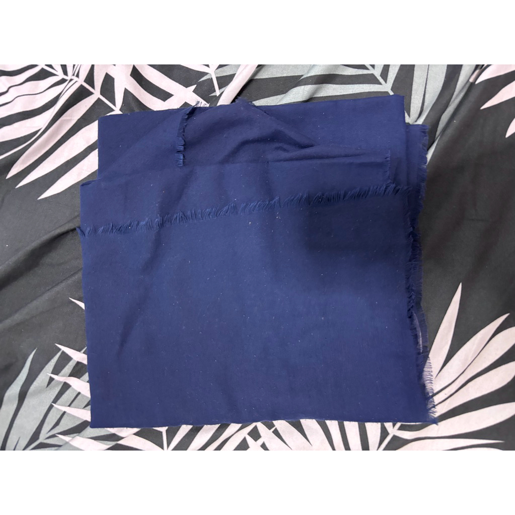 [PL] Kerudung Segi Empat, Warna Biru Dongker