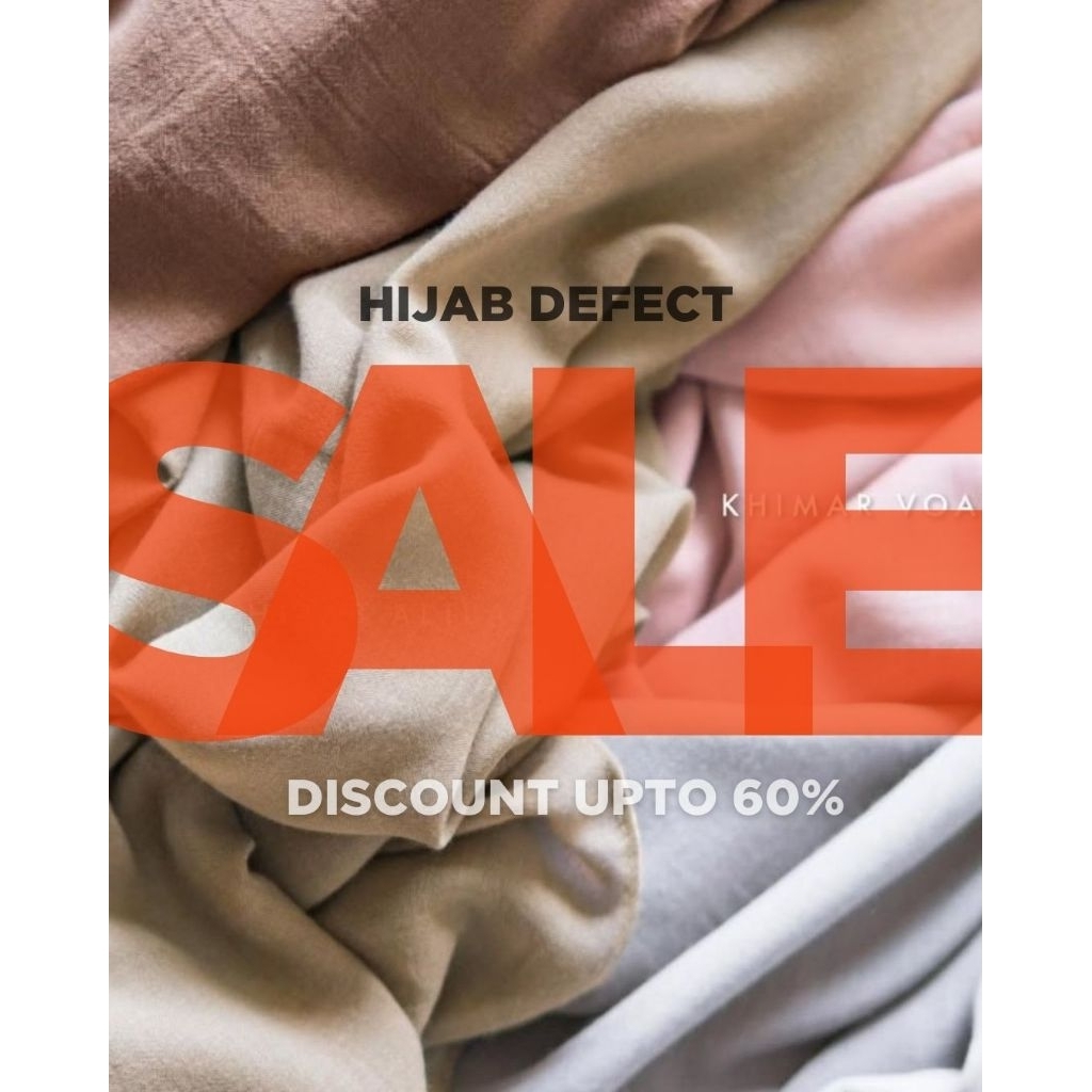 Hijab Defect | Hijab Reject | Hijab Rusak | Minor Defect Sale | Reject Sale