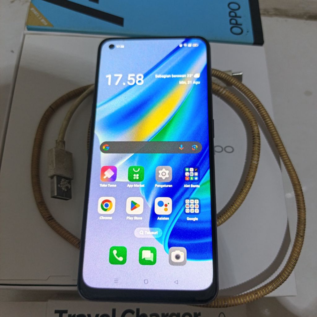 Hp Oppo A95 8/128GB ori second fullset