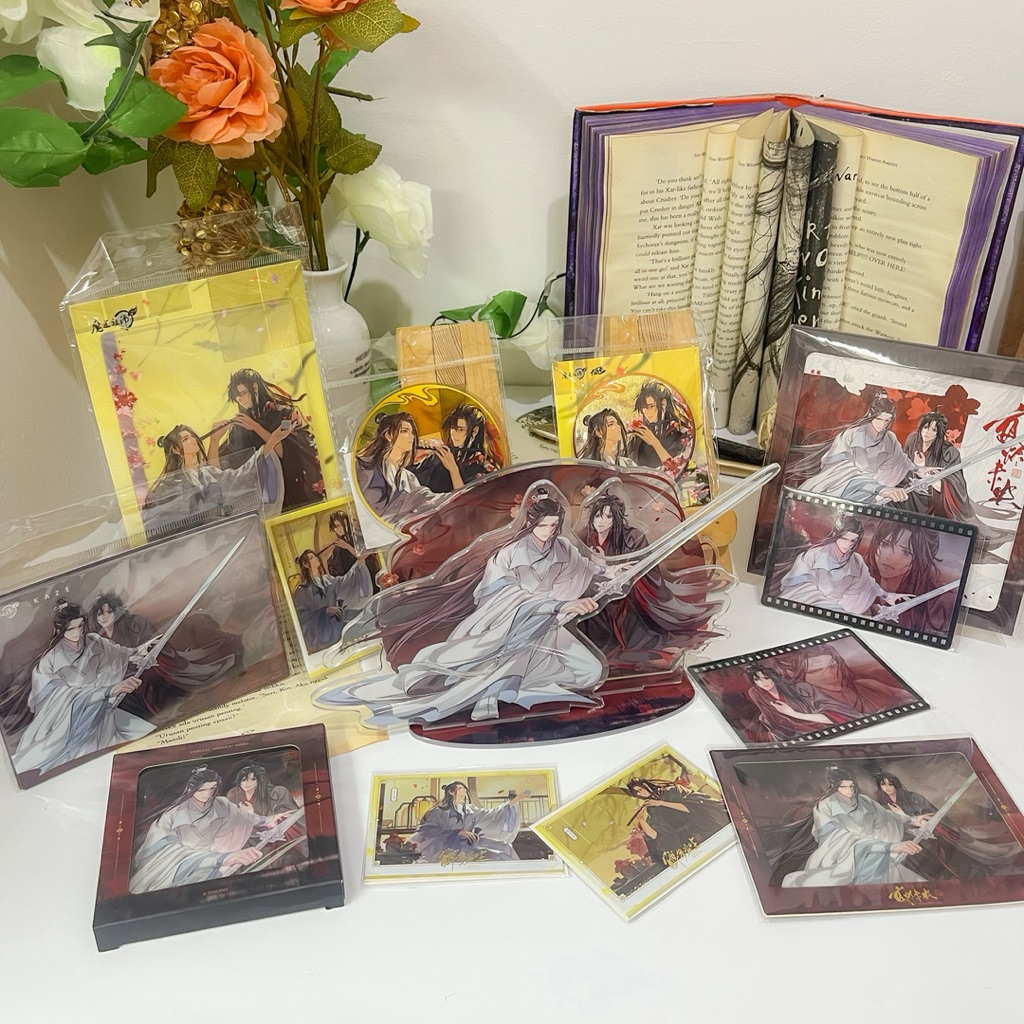 OFFICIAL Ready Stock Kaze x MDZS Mo Dao Zu Shi Wangxian Lan Wangji Wei Wuxian YLLZ Zuimeng Qianchen 