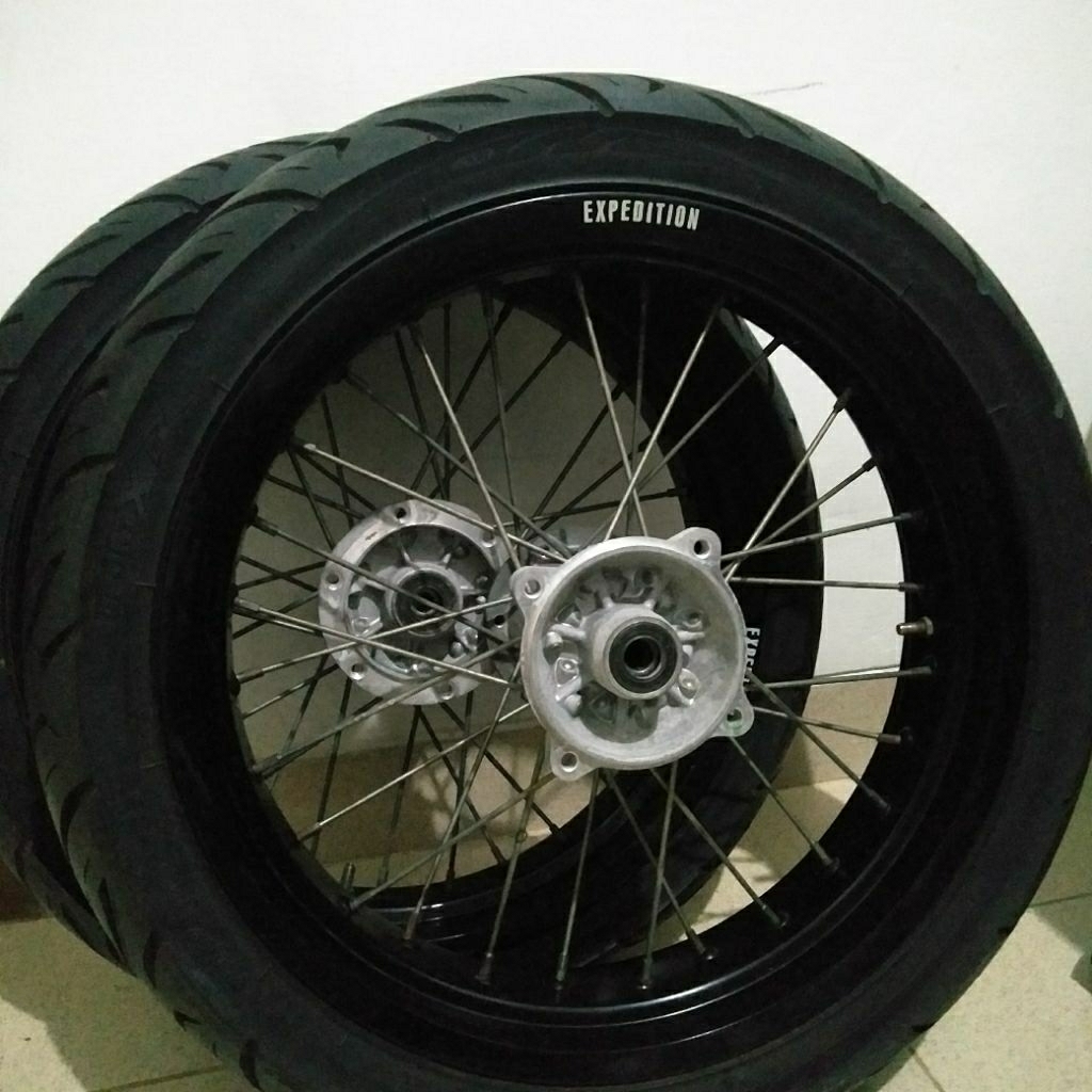 wheelset klx supermoto