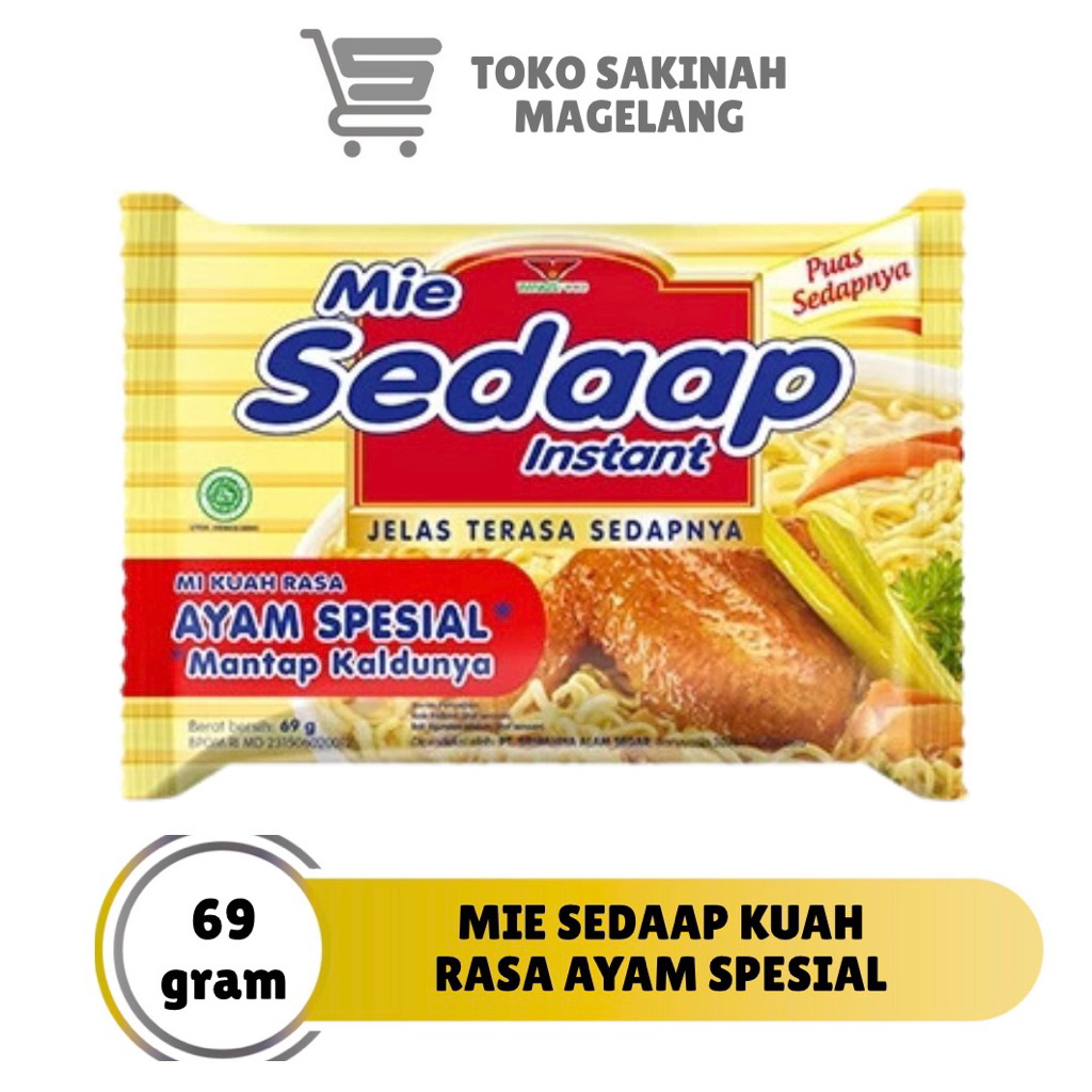 

Mie Sedaap Kuah Rasa Ayam Spesial
