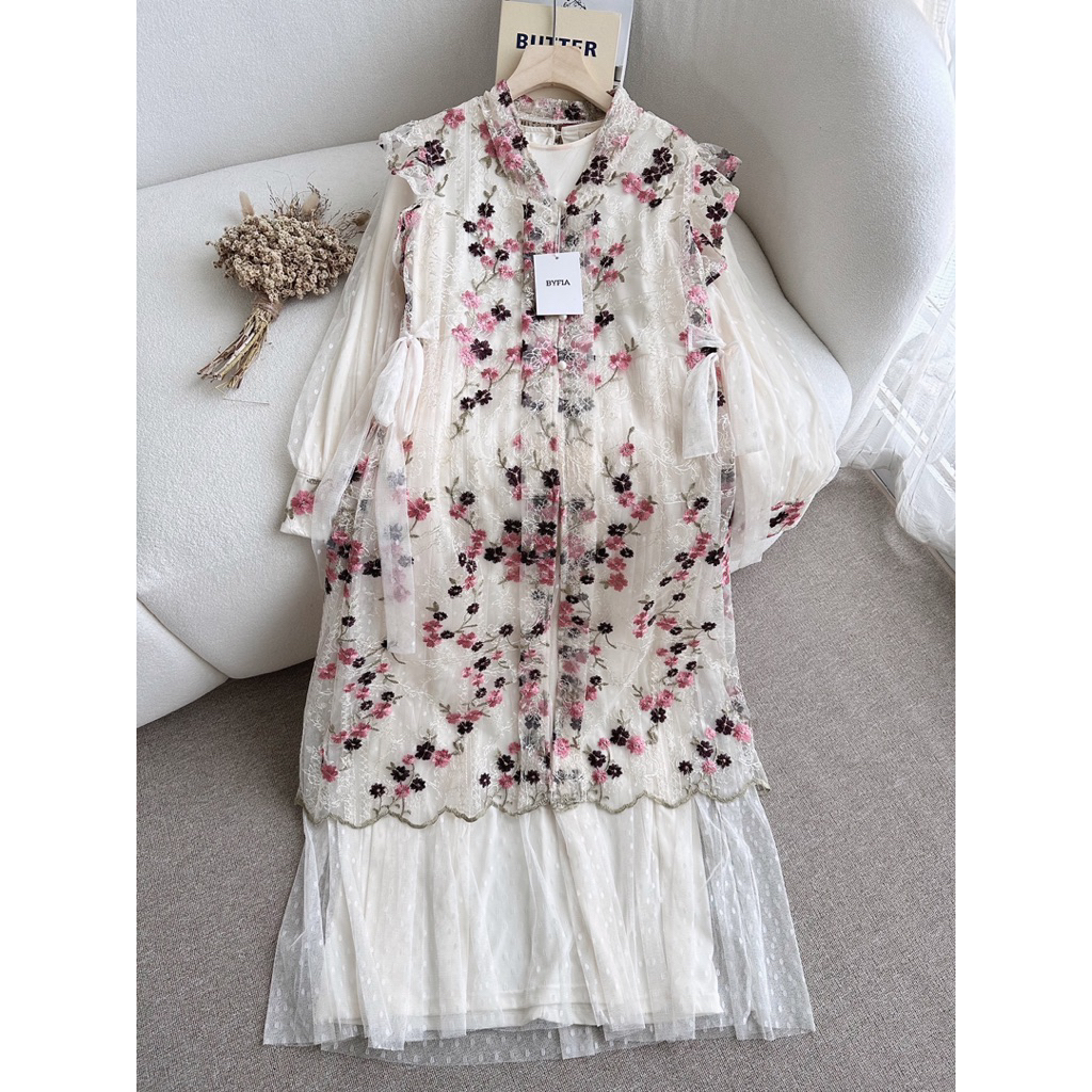 BEST SELLER CANDY LADY ANASYA SERIES MAXI / GAMIS BRUKAT WANITA TERBARU / GAMIS KONDANGAN PREMIUM